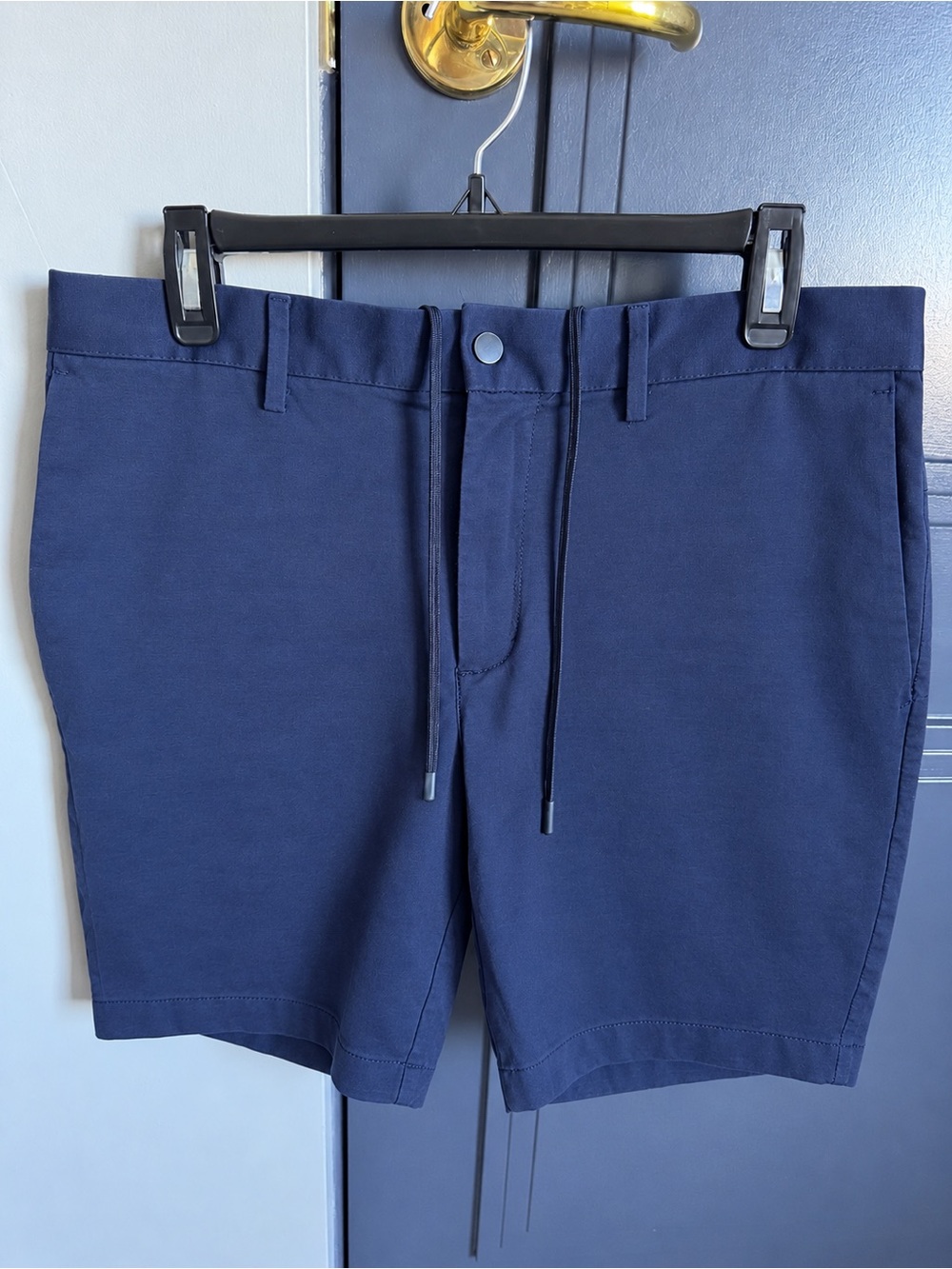 Banana Republic Men's Navy Luxe City Shorts